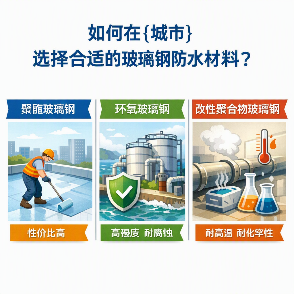 如何在大庆选择合适的玻璃钢防水材料?