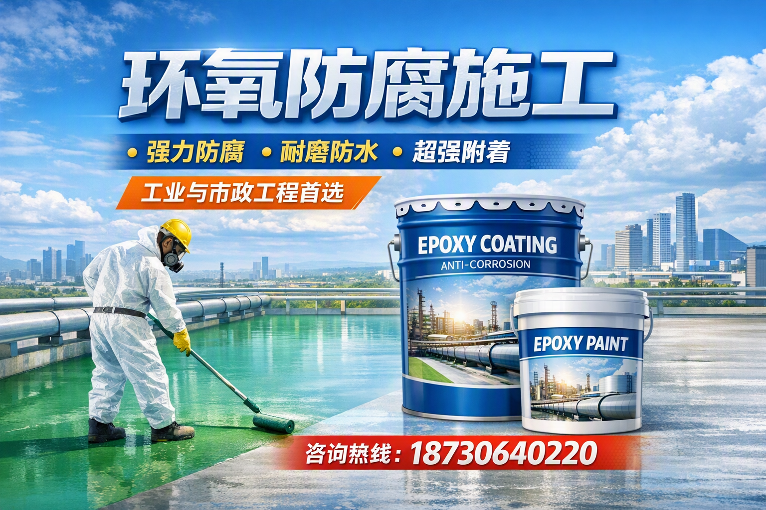 在 大庆 进行环氧防腐施工的注意事项